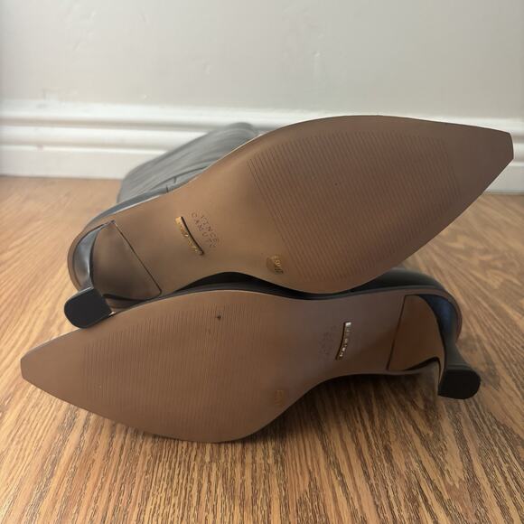 Vince Camuto Black Knee High Boots, Womens Size 6.5 Leather NWOB x Emily Travis - Picture 4 of 5